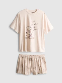 Disney's Winnie the Pooh Cotton Graphic Shorty Pajamas