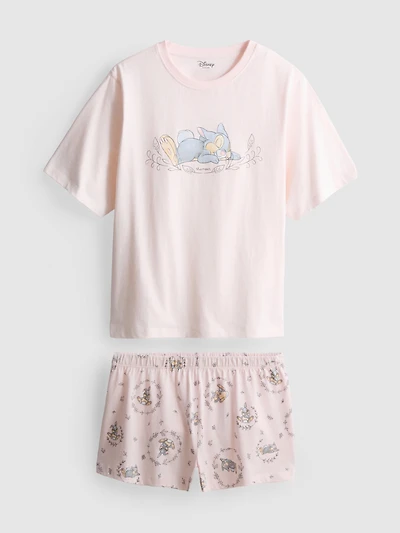Disney's Thumper Cotton Graphic Shorty Pajamas