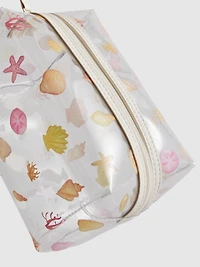 Shell Print Makeup Bag
