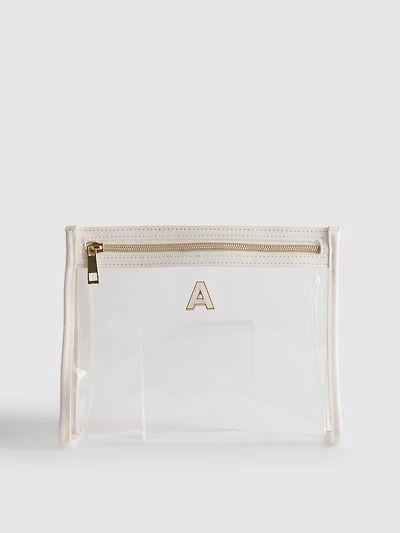 Initial Makeup Bag