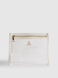 Initial Makeup Bag