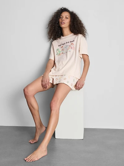 Disney's Toy Story Graphic Cotton Shorty Pajamas