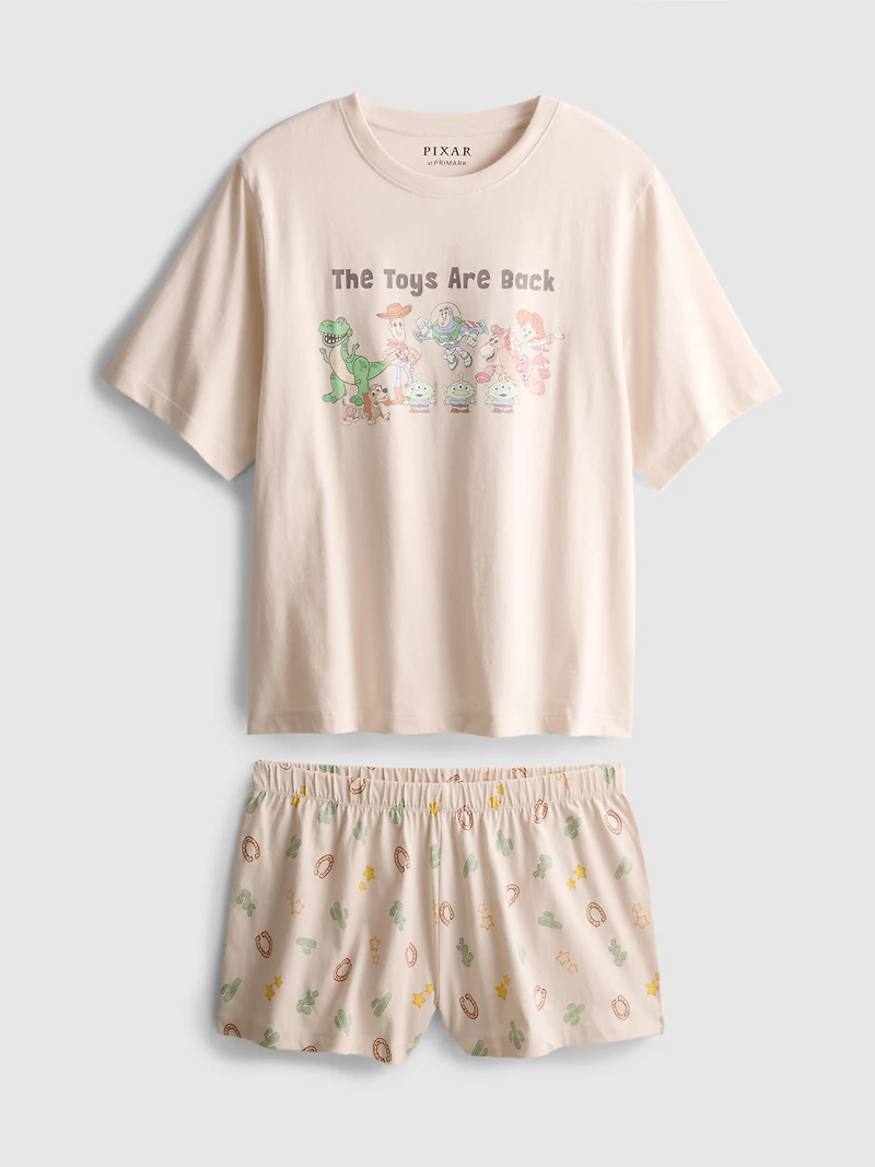 Disney's Toy Story Graphic Cotton Shorty Pajamas