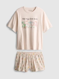 Disney's Toy Story Graphic Cotton Shorty Pajamas