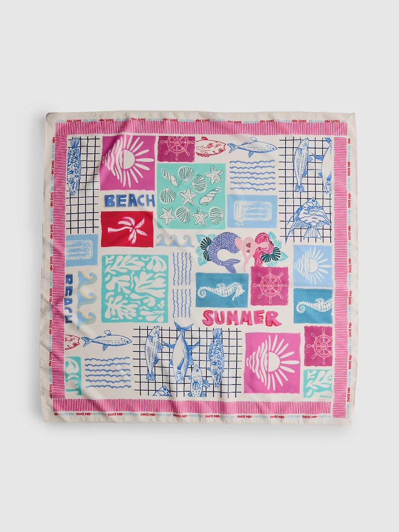 70 x 70 Printed Scarf