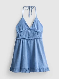 The Primark Scene | Crinkle Ruffle Mini Dress