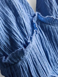 The Primark Scene | Crinkle Ruffle Mini Dress