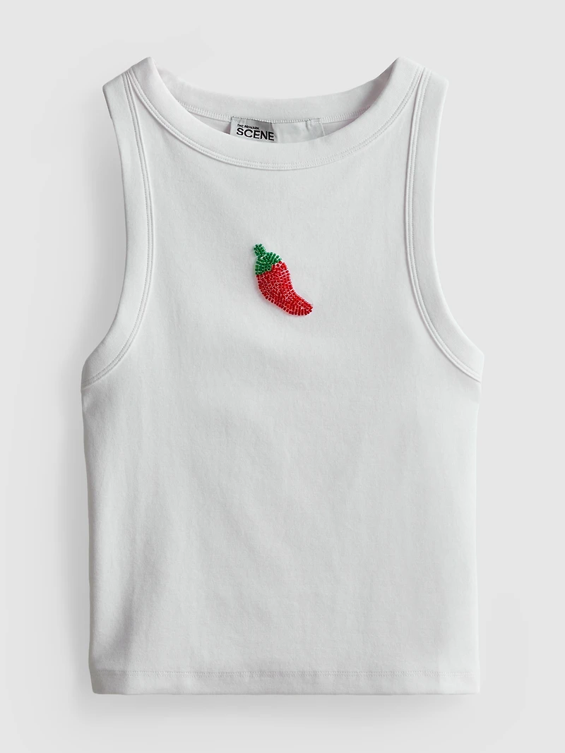 The Primark Scene | Cotton Rich Beaded Tank