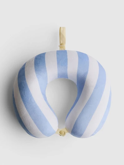 Striped Travel Pillow
