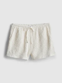 Paula Echevarría Relaxed Crinkle Shorts