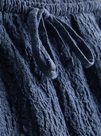 Paula Echevarría Relaxed Crinkle Shorts