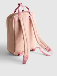 Embroidered Padded Backpack