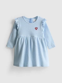 0-18mths | Ruffle Newborn Smock Dress