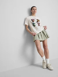 Relaxed Gorillaz Graphic Music Tee