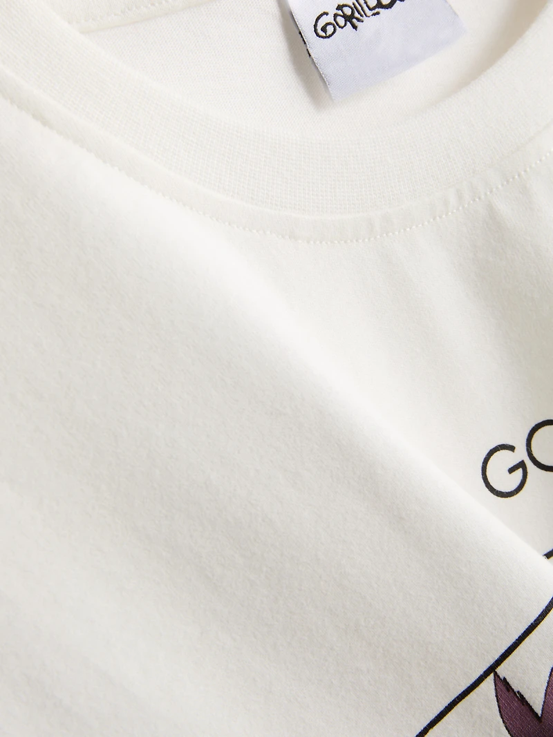 Relaxed Gorillaz Graphic Music Tee