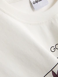 Relaxed Gorillaz Graphic Music Tee