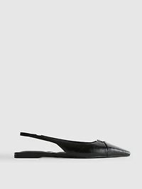 Pointed Slingback Flats