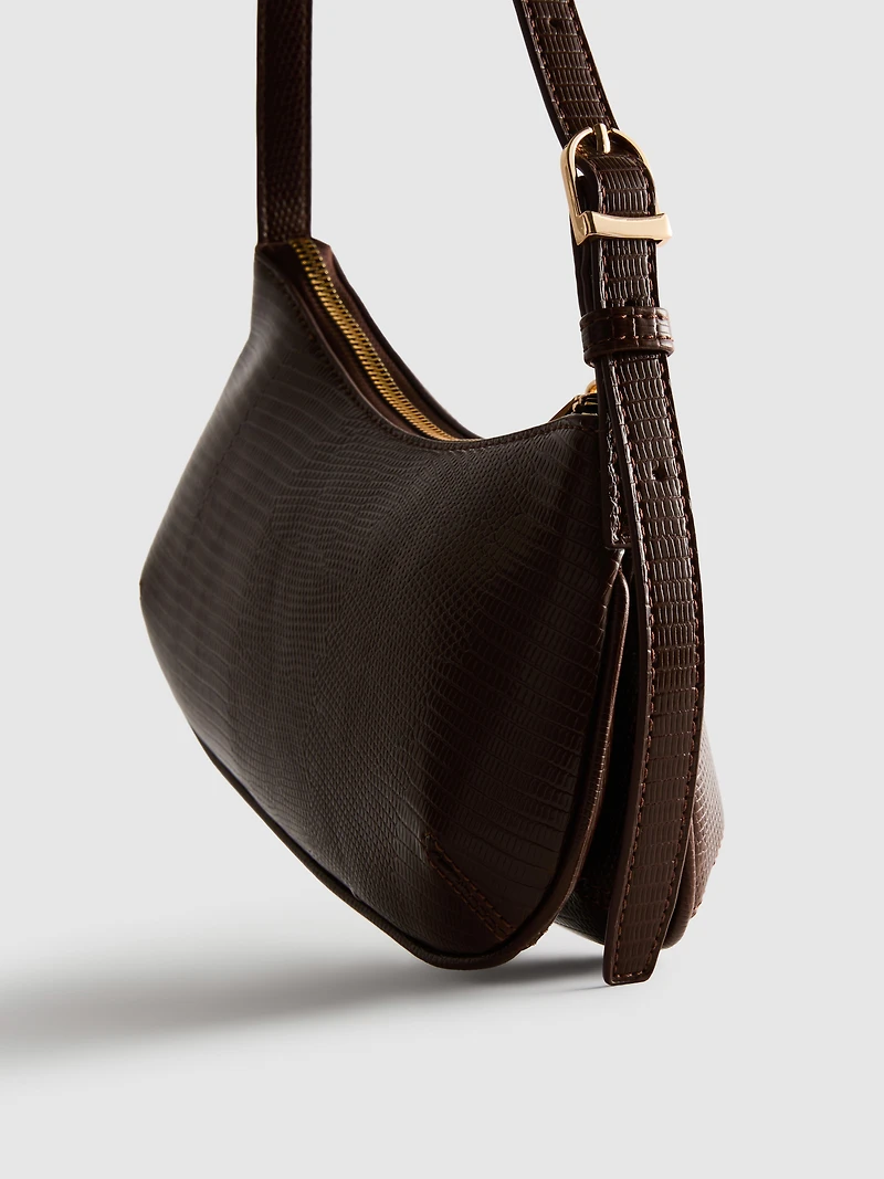 Double Gusset Shoulder Bag
