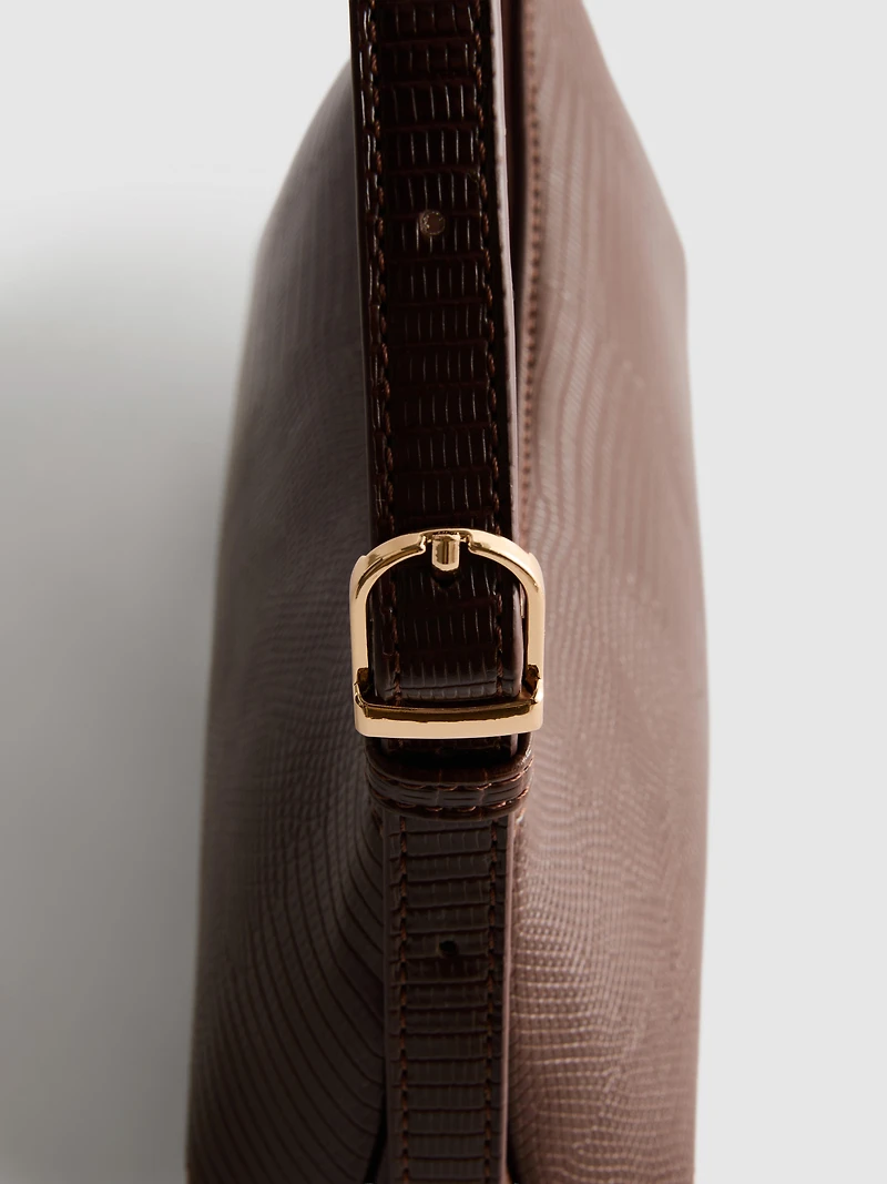 Double Gusset Shoulder Bag