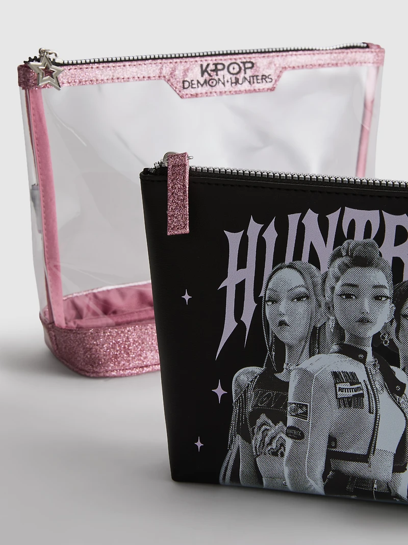 2-in-1 KPop Demon Hunters Makeup Bag