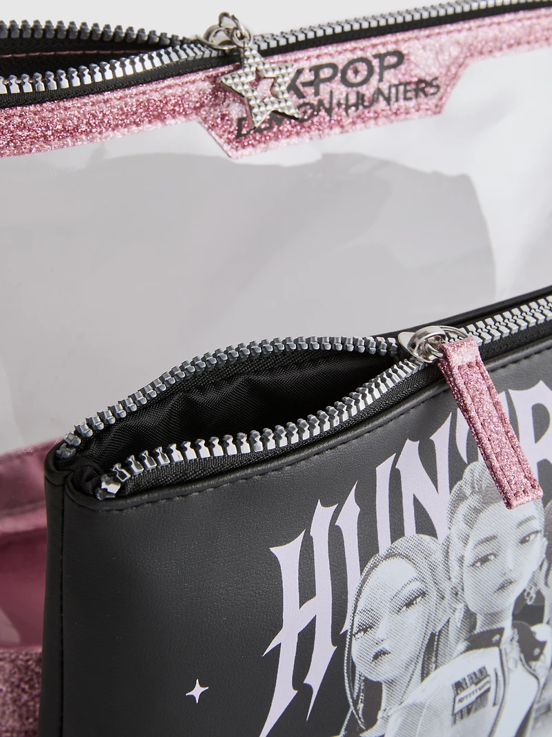 2-in-1 KPop Demon Hunters Makeup Bag