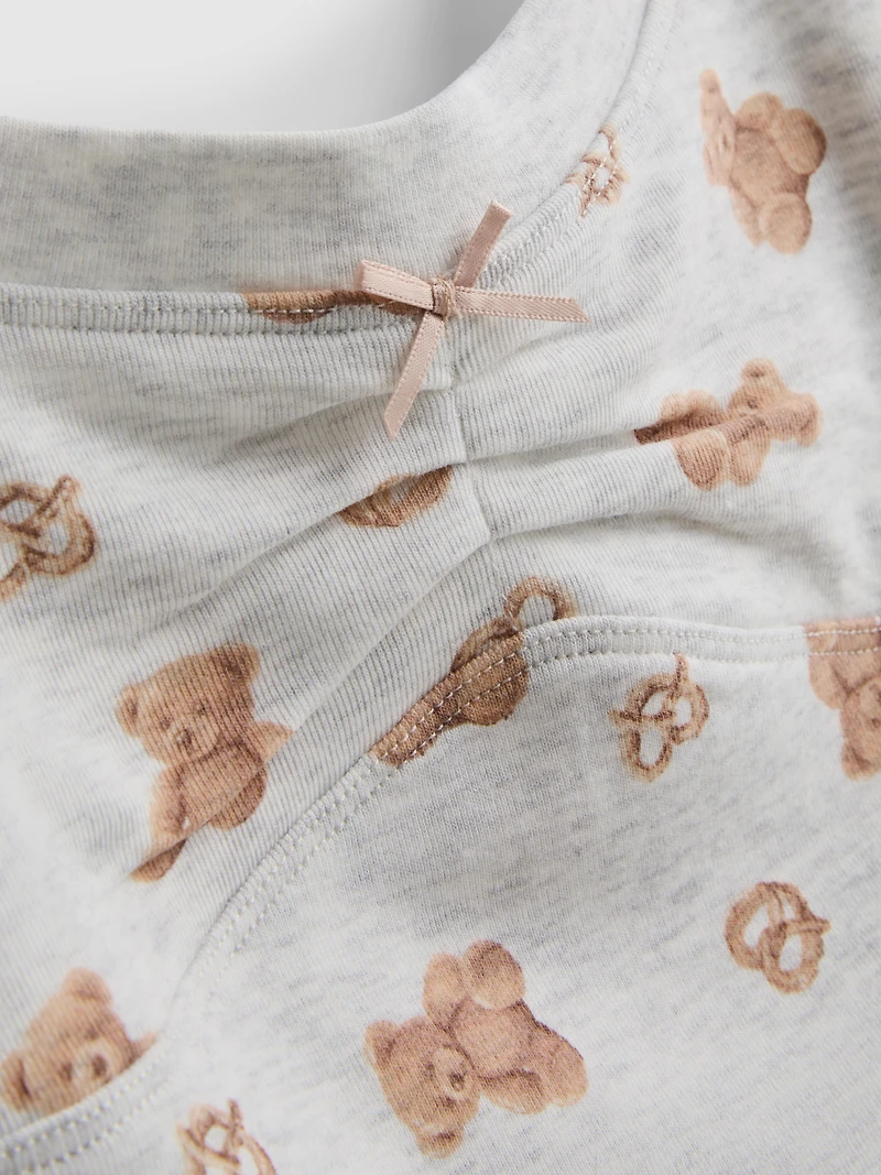 Love To Lounge Printed Bear Pajama Cami Top