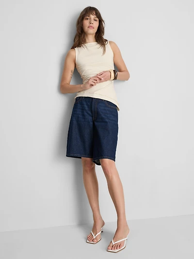 Lettuce Edge Asymmetric Tank Top