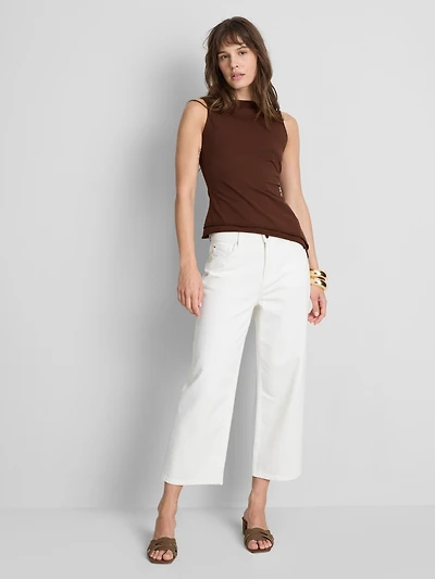 Lettuce Edge Asymmetric Tank Top