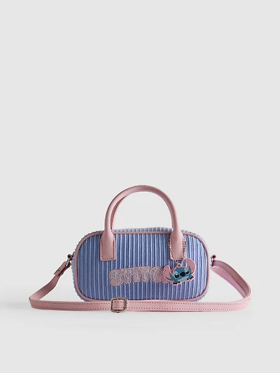 Disney Stitch Barrel Crossbody Bag