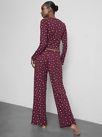 Love To Lounge Floral Printed Pajama Bottoms