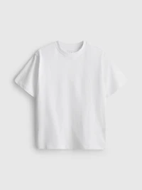 7-15yrs | Cotton Blend Textured T-Shirt