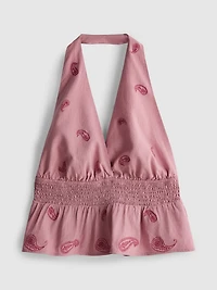 The Primark Scene | Embroidered Halterneck Top