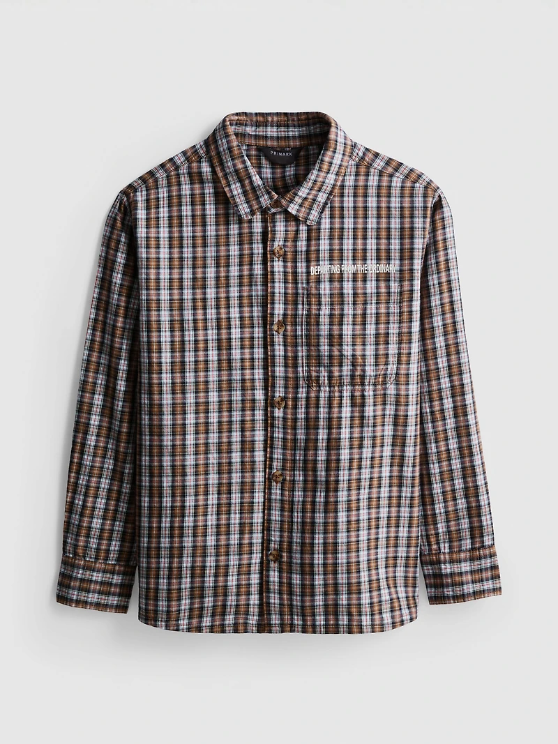 7-15yrs | Printed Long-Sleeve Shirt