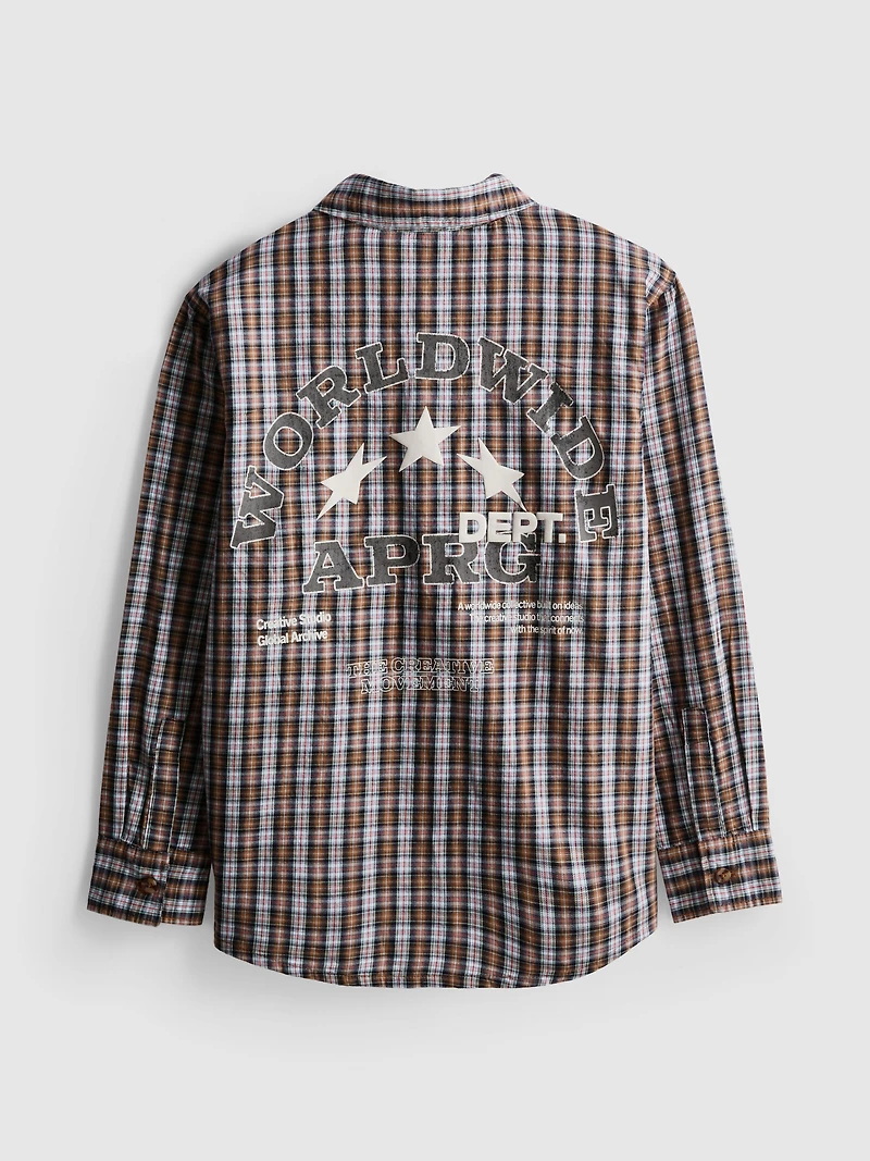 7-15yrs | Printed Long-Sleeve Shirt