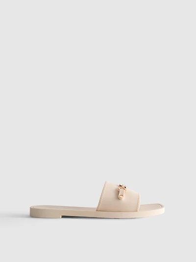 Faux Leather Snaffle Sliders