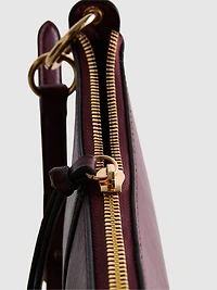 Paula Echevarría Faux Leather Studded Shoulder Bag