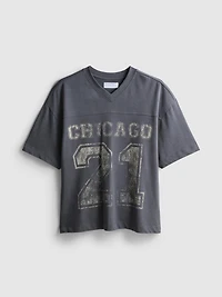 Chicago Graphic V-Neck T-Shirt