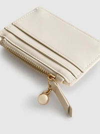 Initial Quilted Card Holder