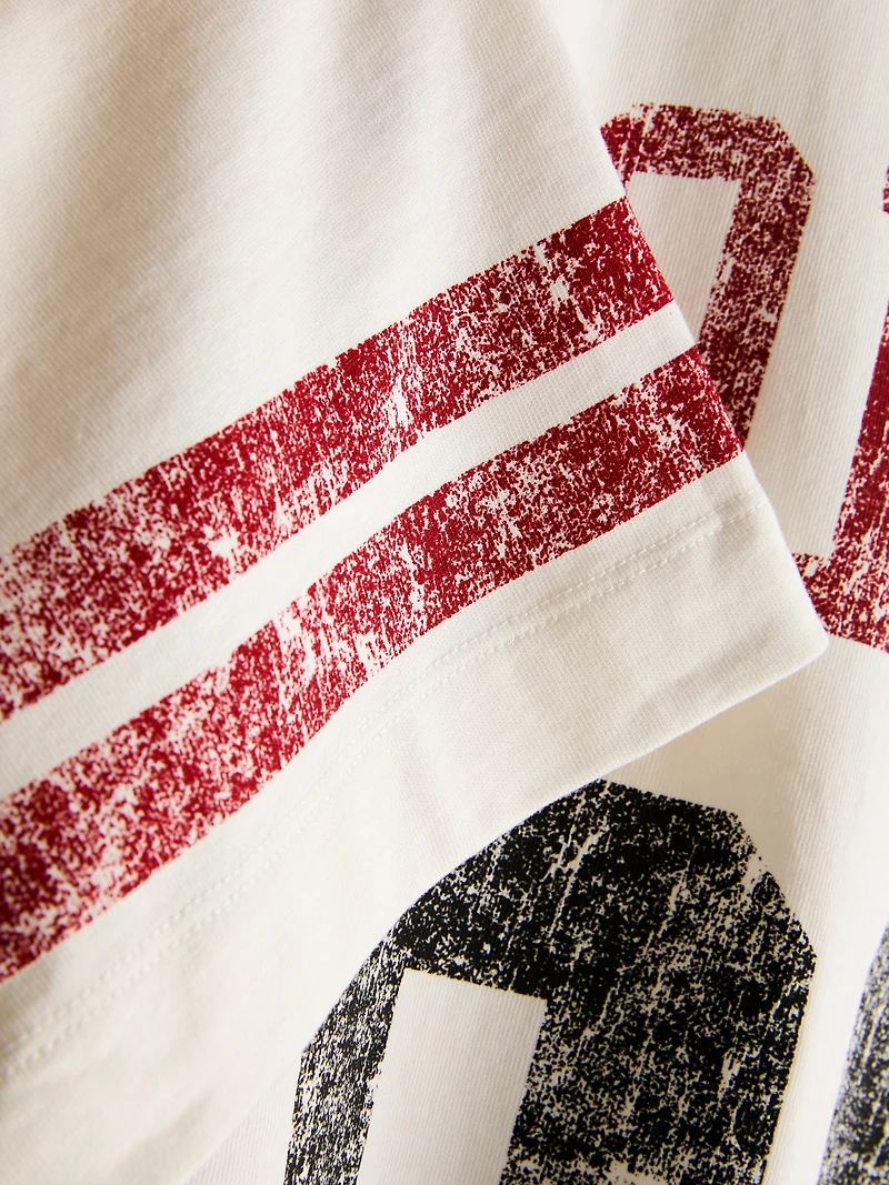 Tokyo Short Sleeve Distressed Graphic T-Shirt