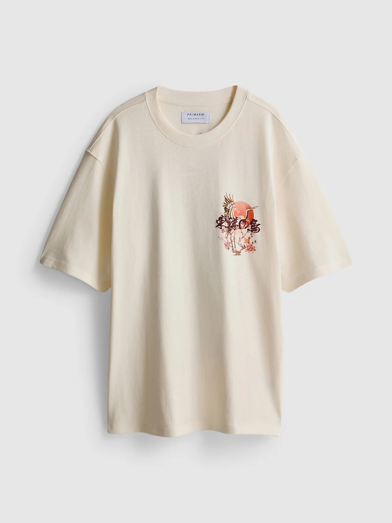 Crane Graphic T-Shirt