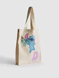 Disney's Stitch Initial Tote Bag