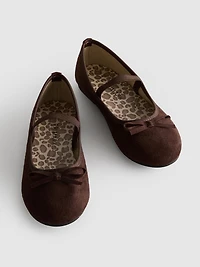 Bow-Detail Ballet Flats