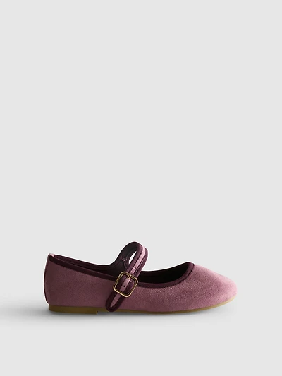 Faux Suede Flats