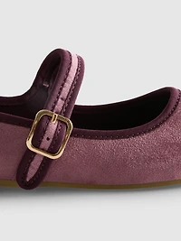 Faux Suede Flats