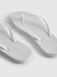 Chunky-Sole Flip Flops