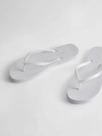 Chunky-Sole Flip Flops