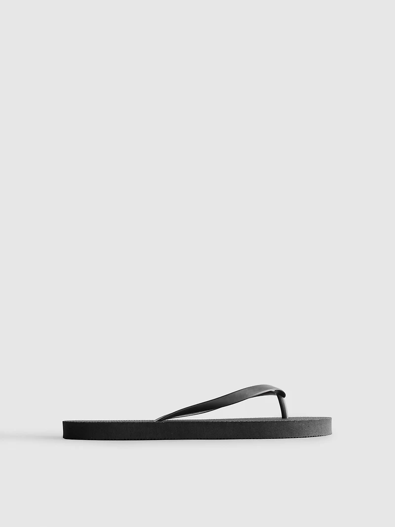Chunky-Sole Flip Flops