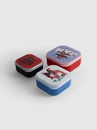 3pk MARVEL Spider-Man Snack Pots