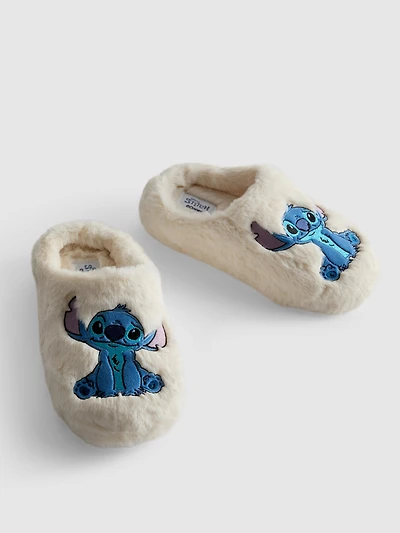 Disney's Stitch Plush Mule Slippers