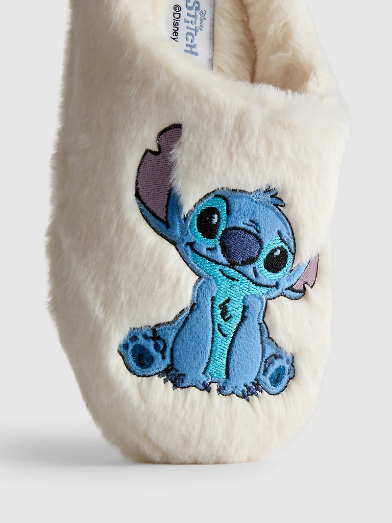 Disney's Stitch Plush Mule Slippers